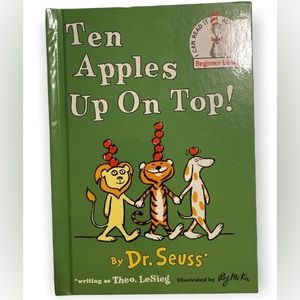 Dr Seuss “Ten apples up on top!” Book 1961